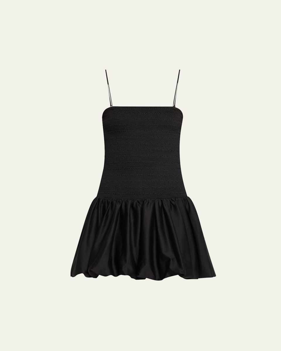 Arden Drop-Waist Bubble Mini Dress